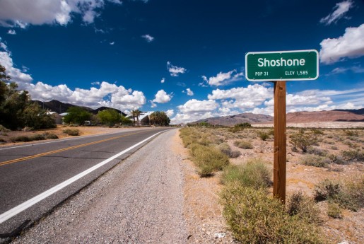 shoshone - population 31
