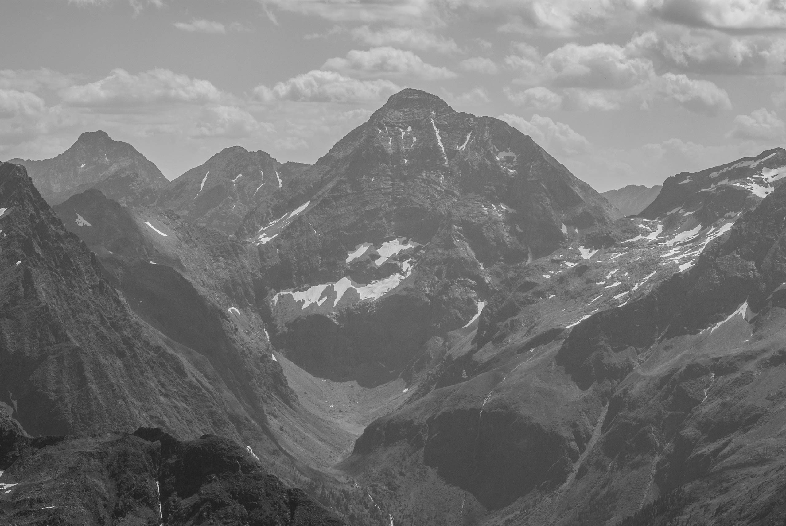könig der schladminger tauern und höchste erhebung der niederen tauern - der hochgolling